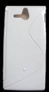 Silicone S-Line TPU Gel Case for Sony Xperia U White Silicone S-Line TPU Gel Case for Sony Xperia U White